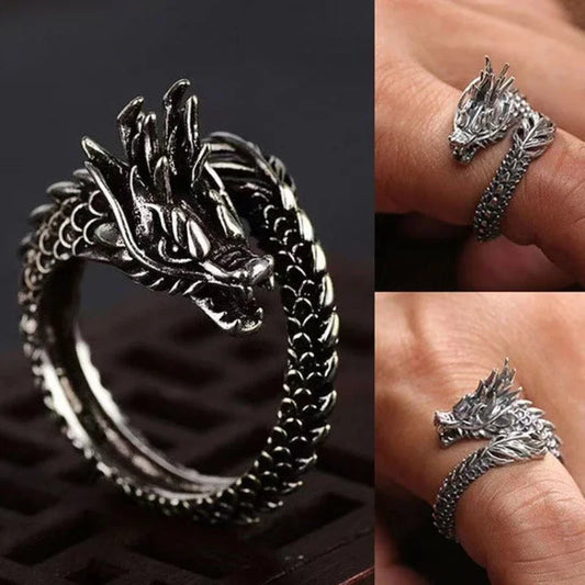 Mythic Dragon Gothic Ring
