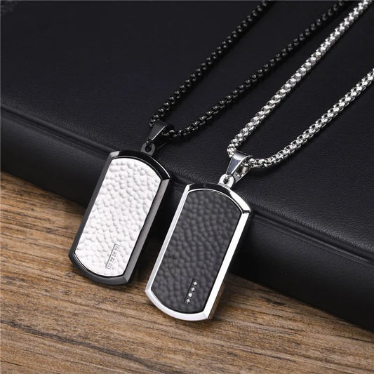 Rugged Forge Dog Tag Necklace
